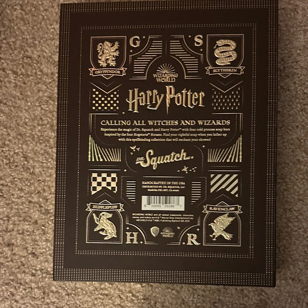 Dr Squatch Harry Potter House theme soap collection - Picture 2 of 5